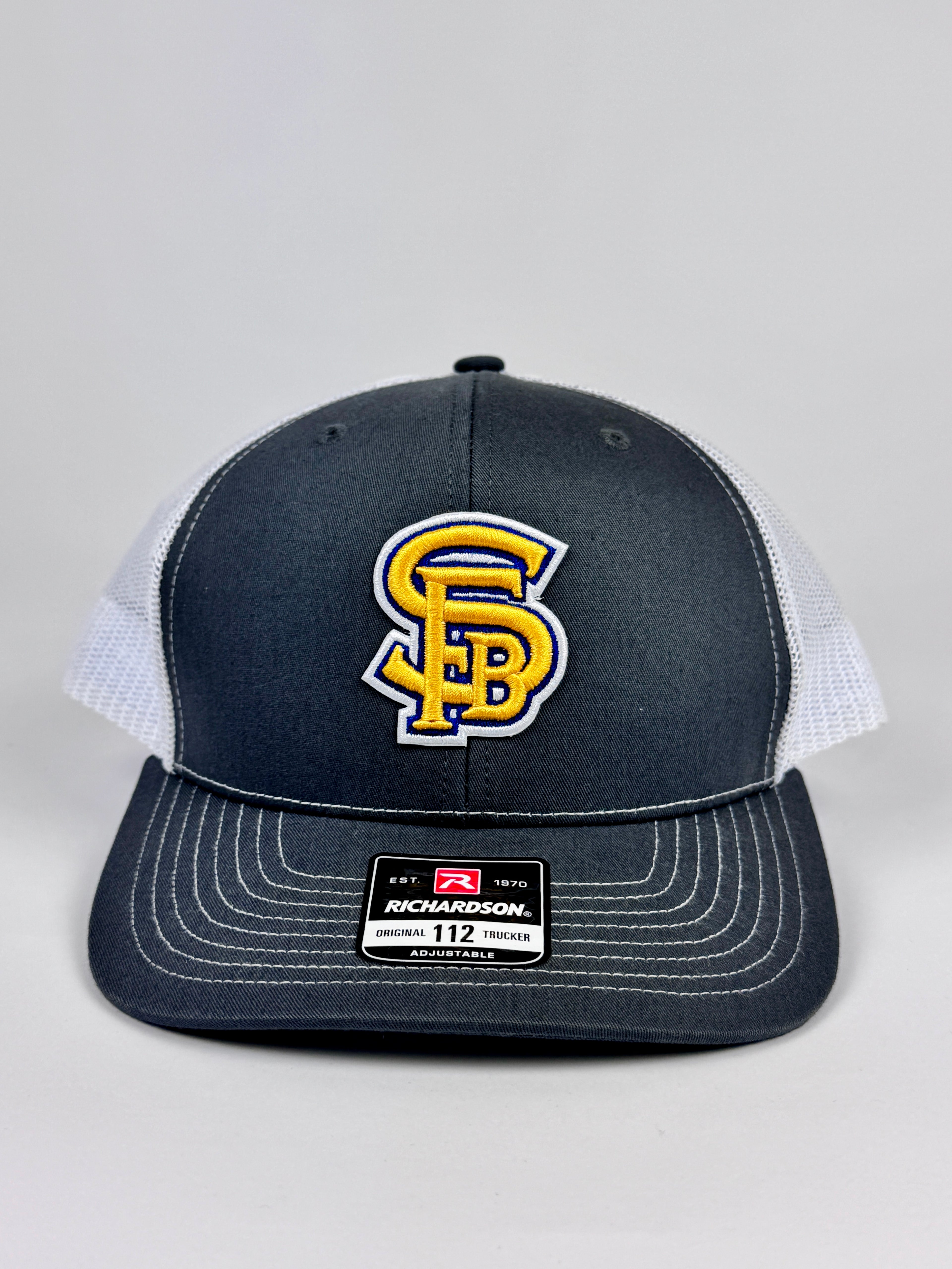 TRUCKER HAT- SFB - Charcoal / White