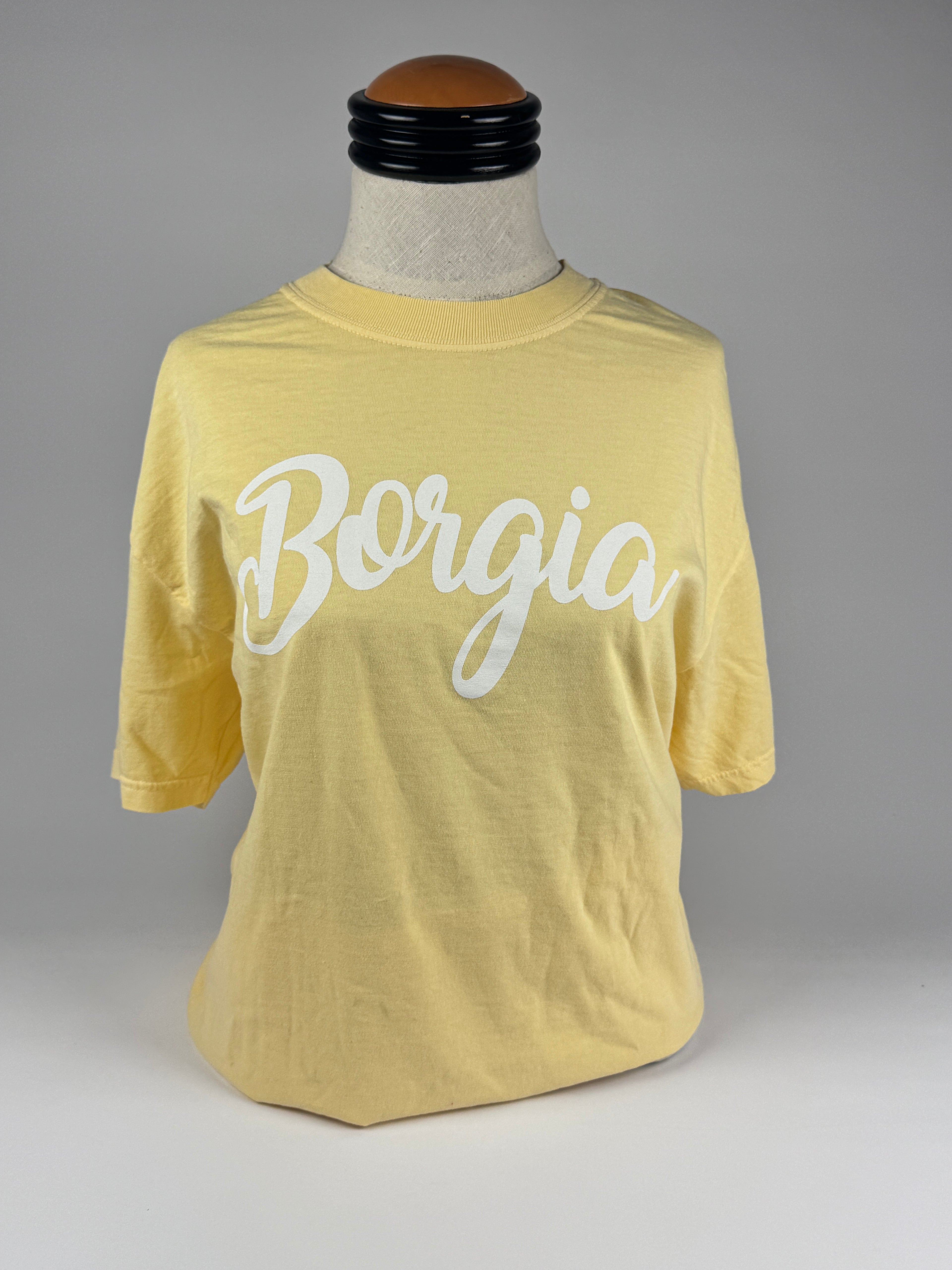 Comfort color BORGIA T-shirt- Yellow