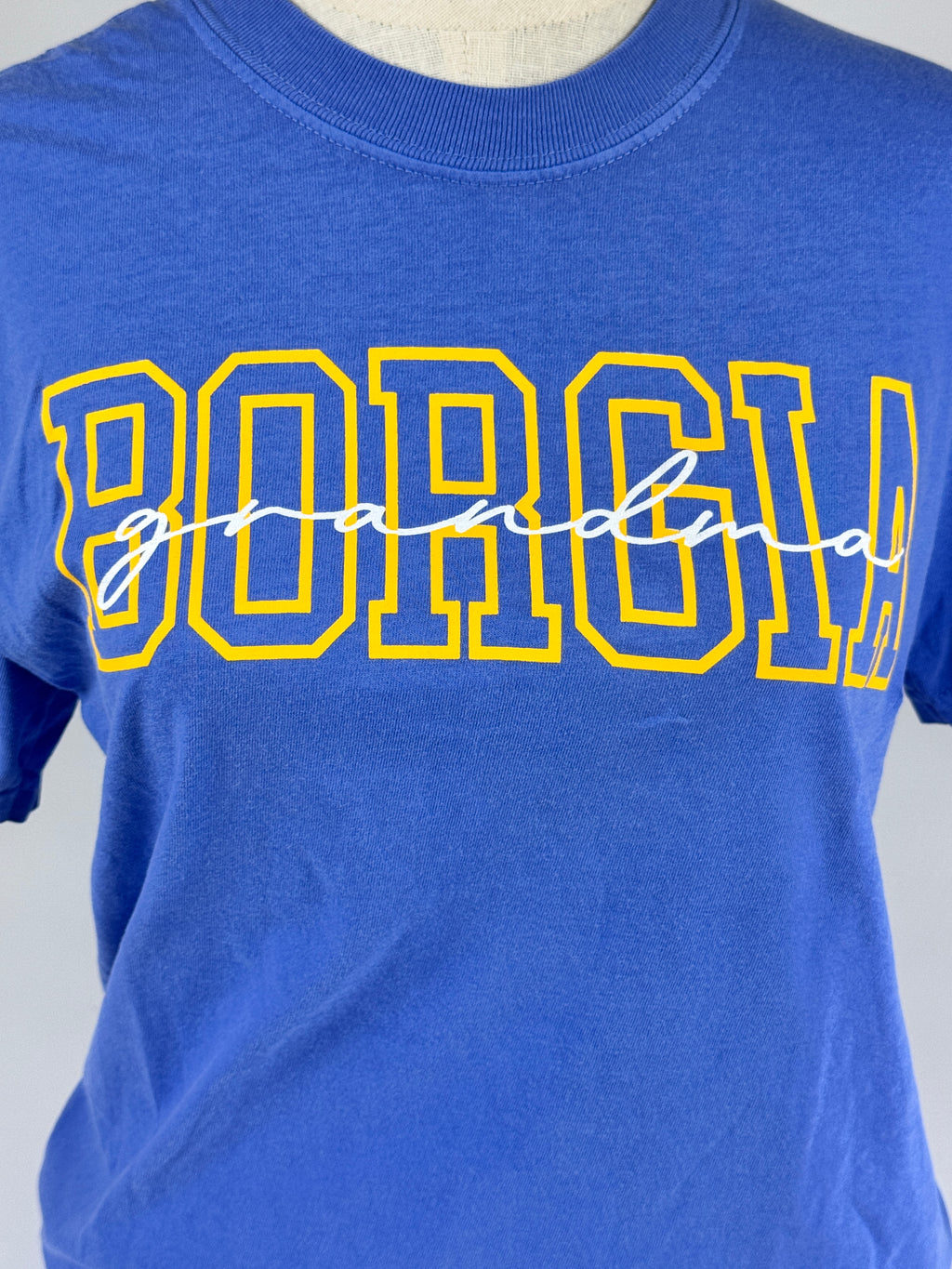 T-Shirt Borgia Grandma comfort color Royal