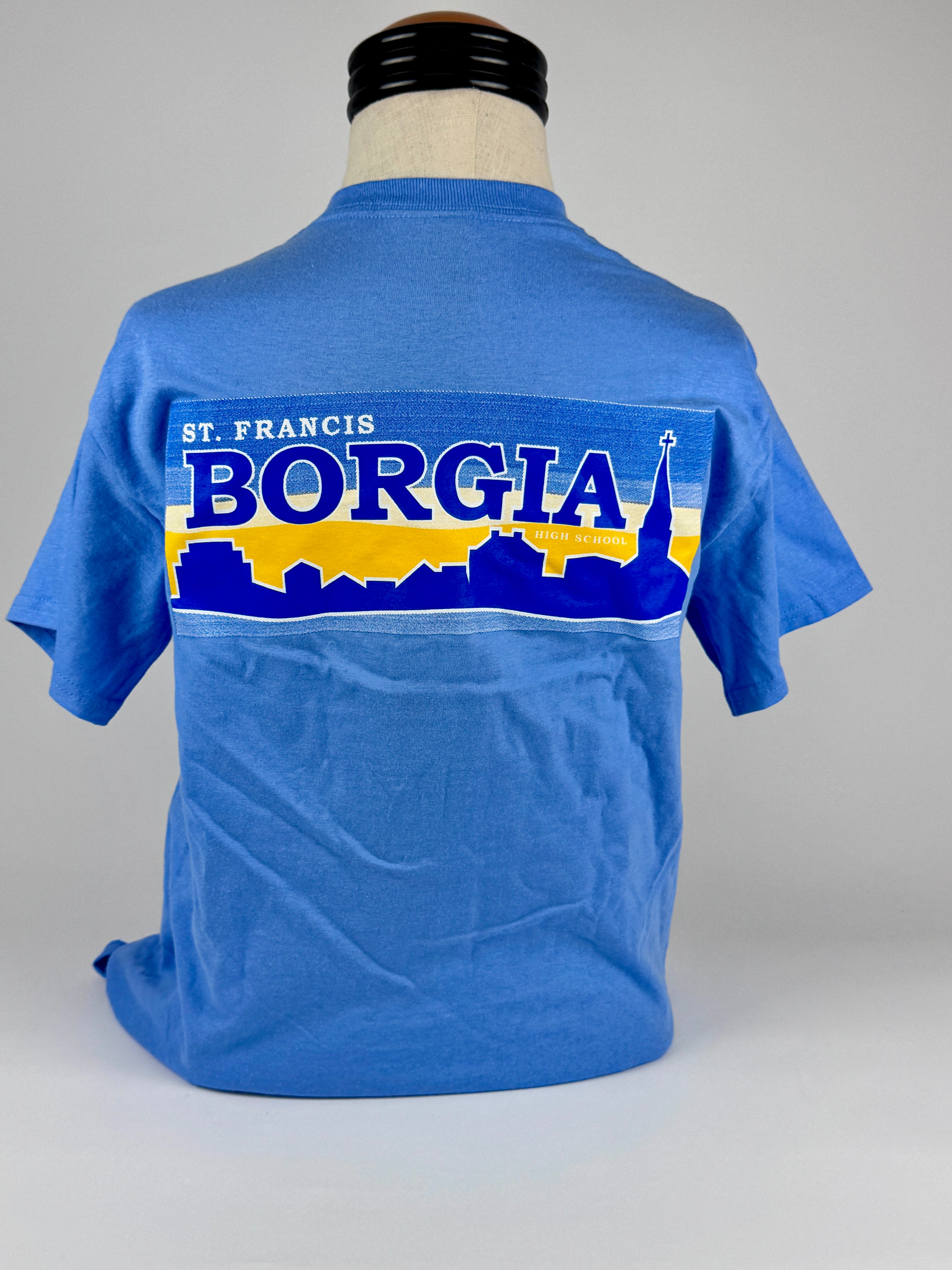 T-shirt City Scape Carolina Blue
