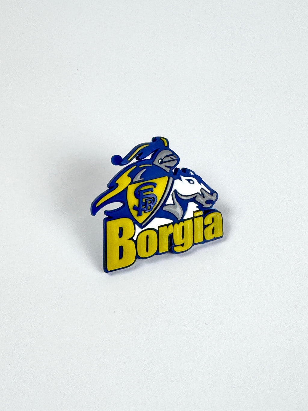 Crock Charm Borgia Knight