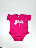 Youth Onesie Borgia Bright Pink