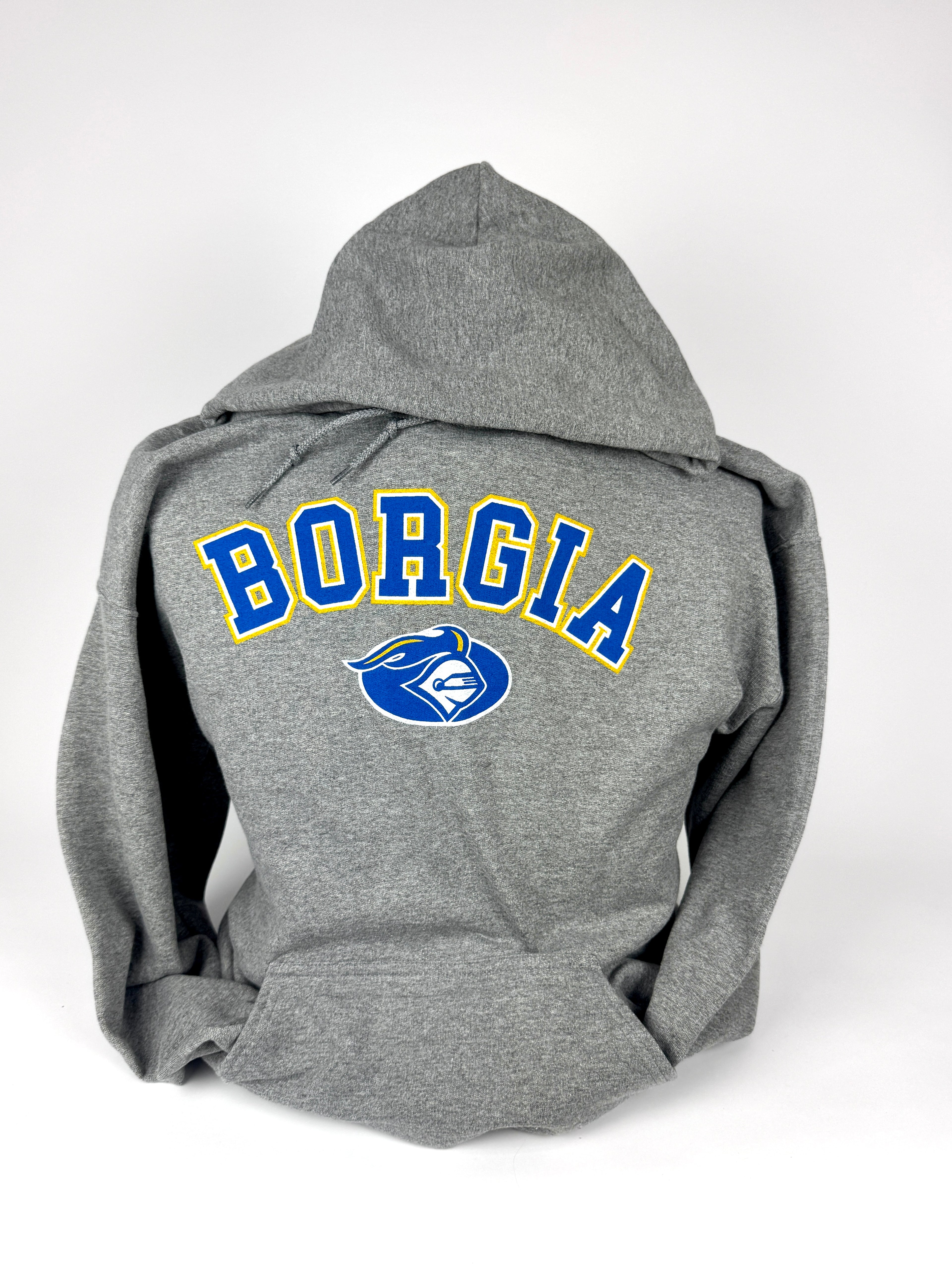 YOUTH HOODIE- Oval- Gray