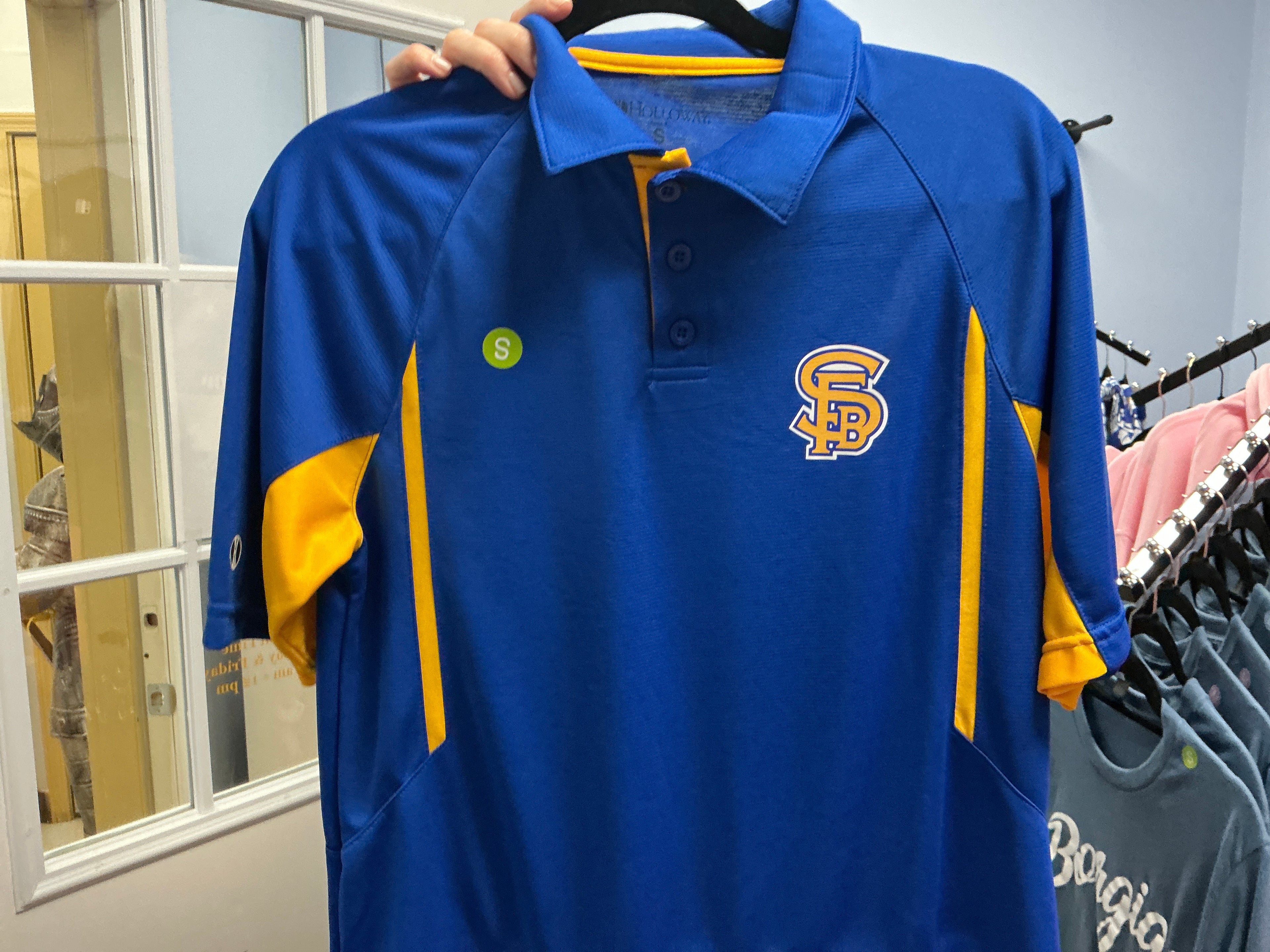 Borgia Polo - SFB Logo - Royal