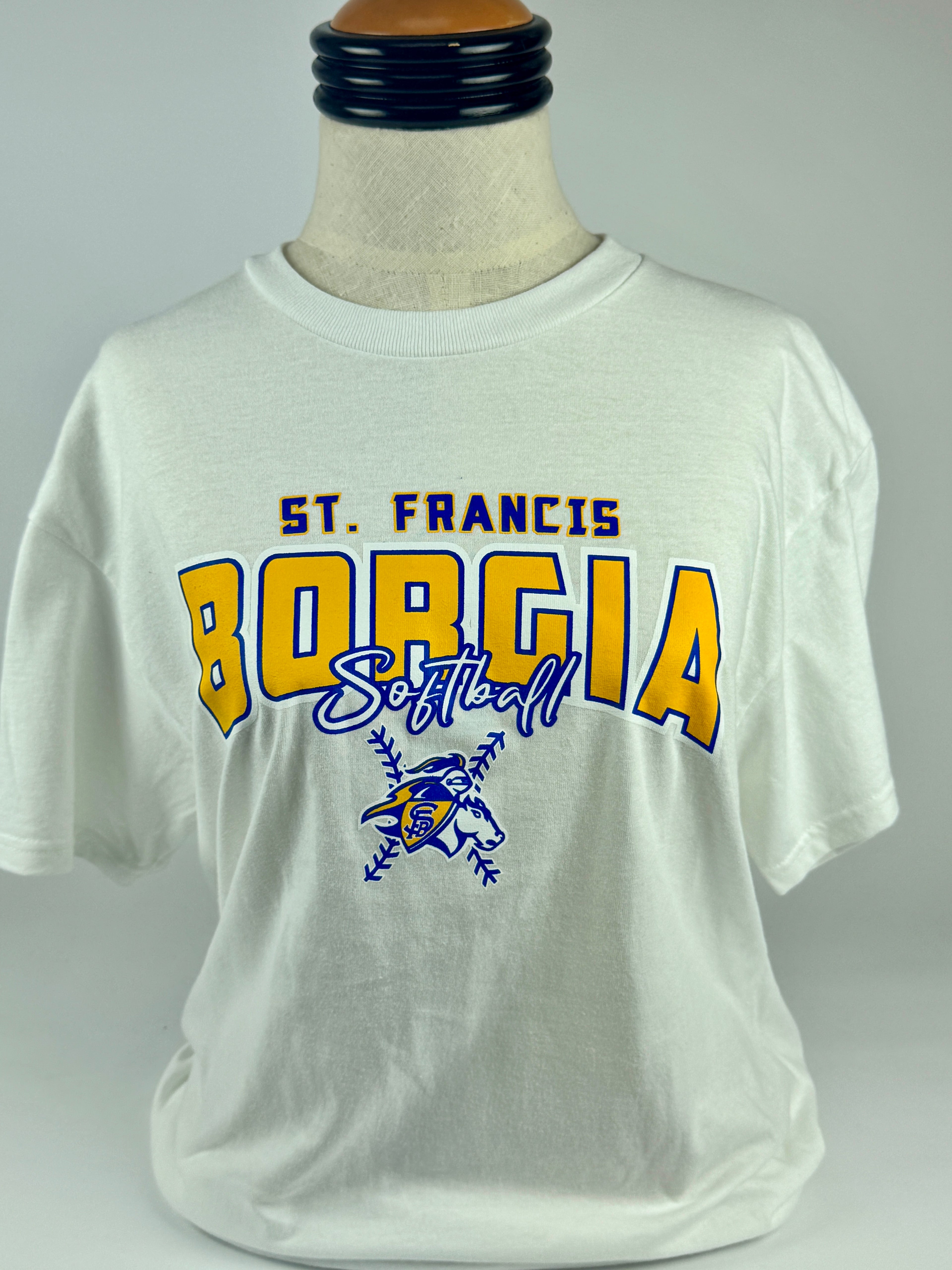 T-shirt softball white