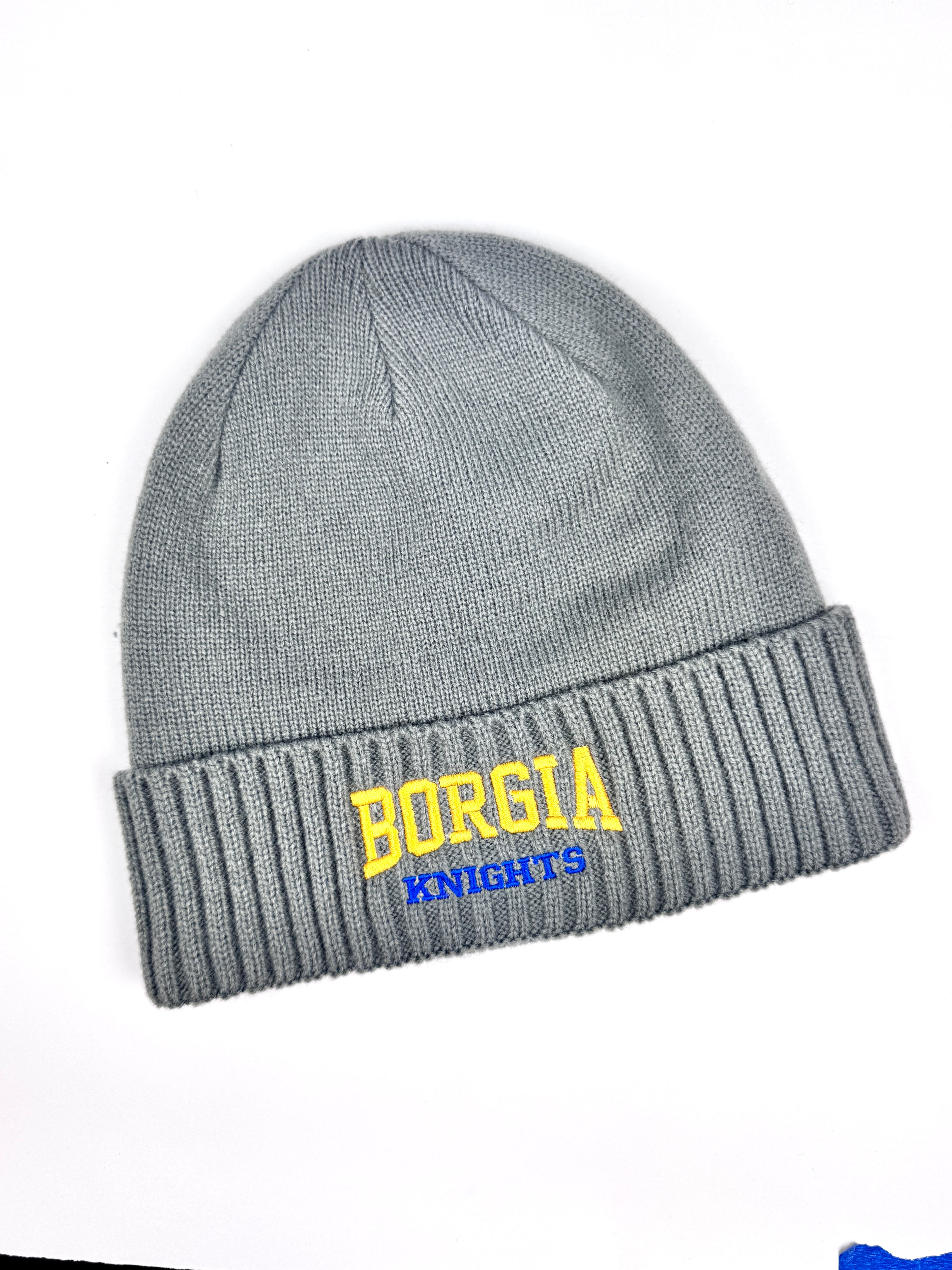 Hat- Borgia Knight Beanie - Gray