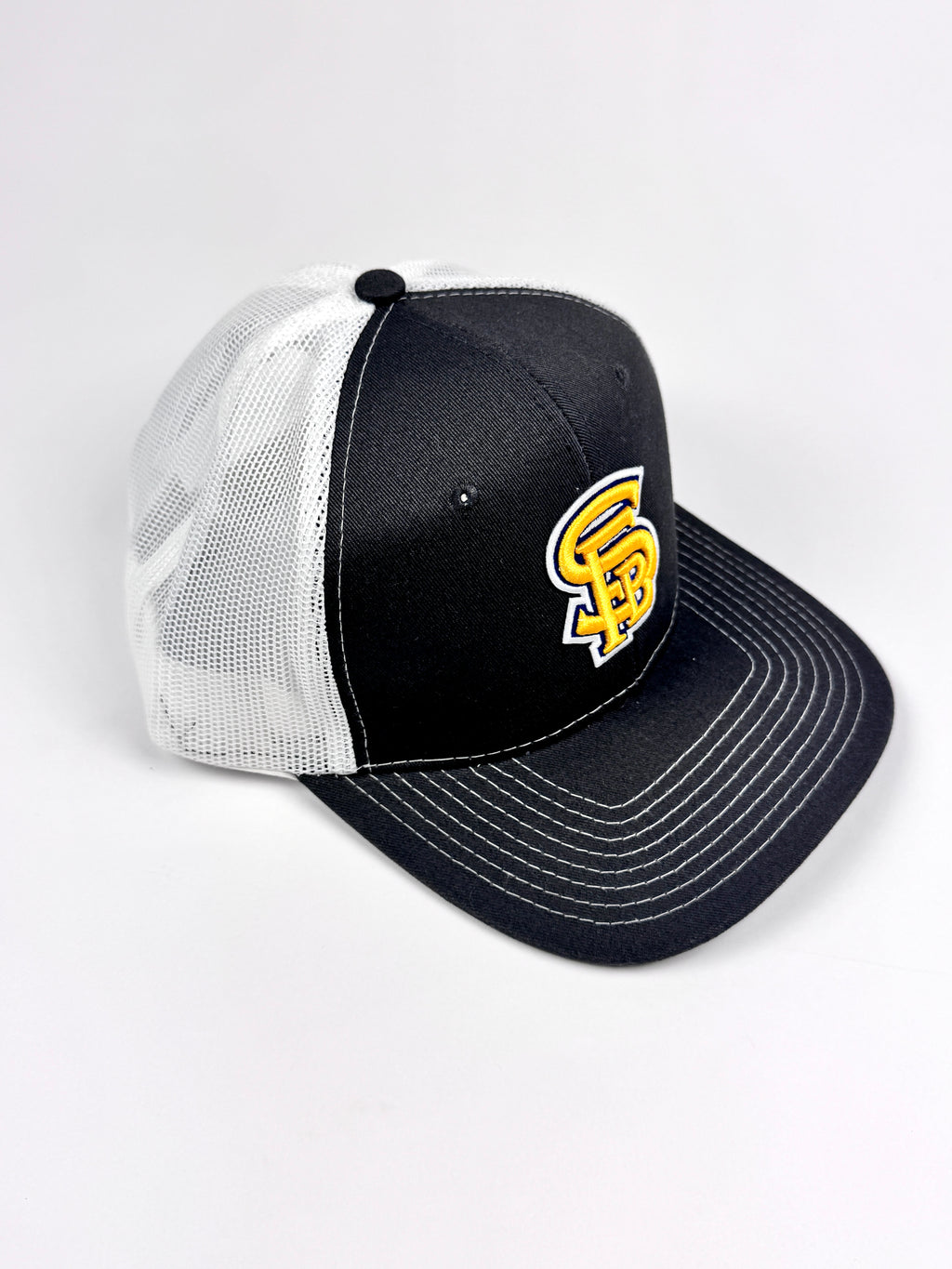 TRUCKER HAT SFB Black/ White