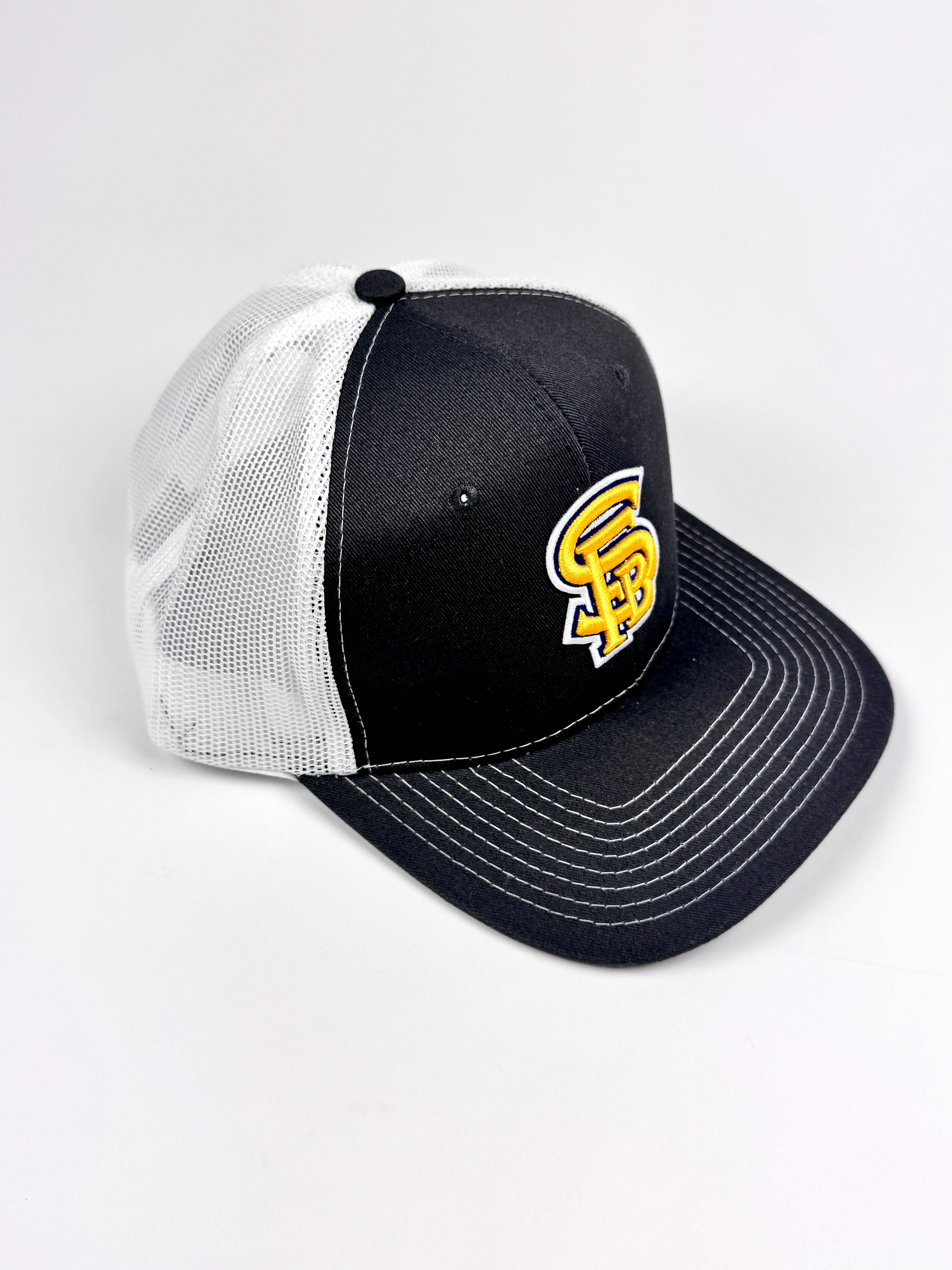 TRUCKER HAT SFB Black/ White