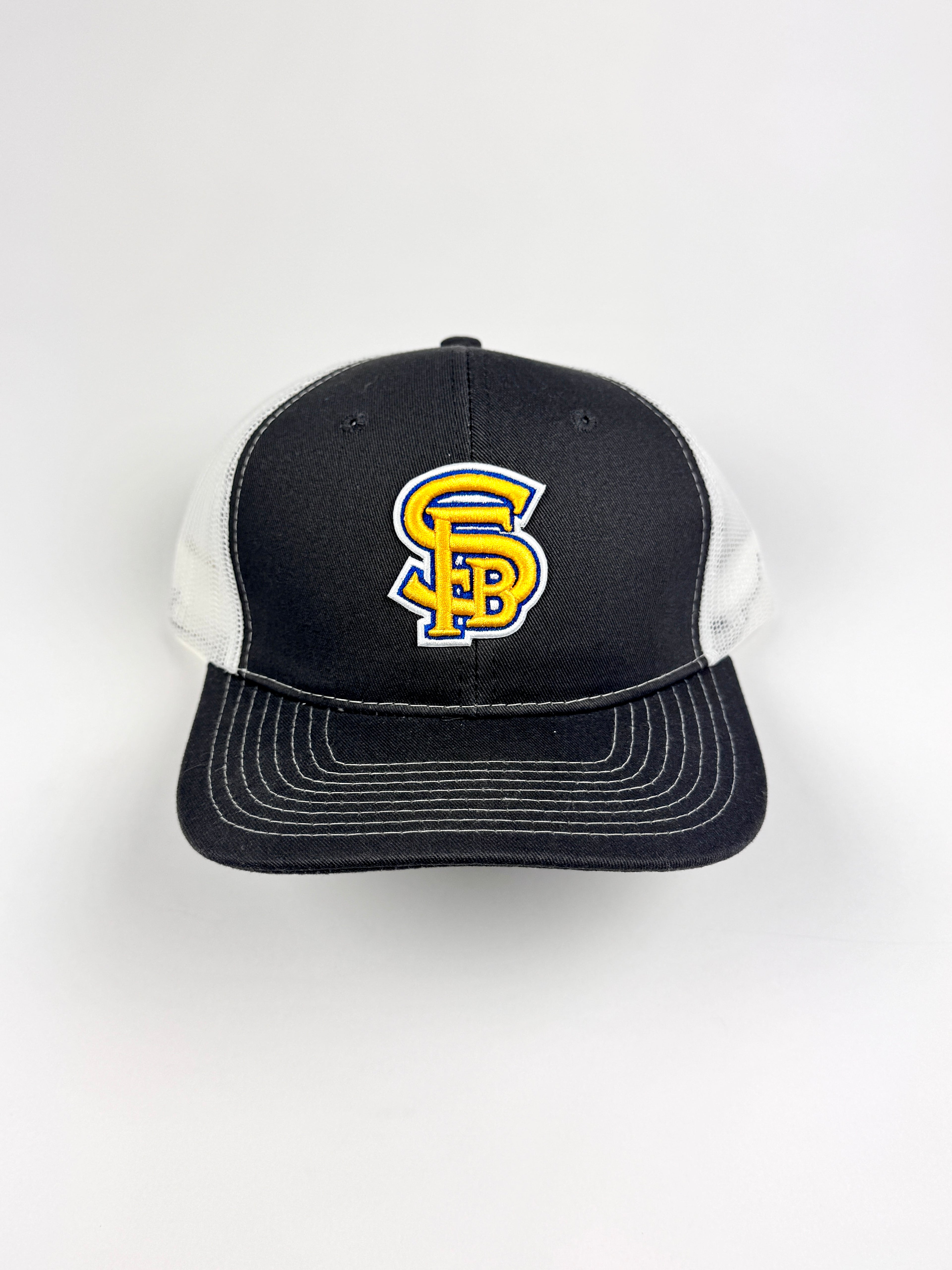 TRUCKER HAT SFB Black/ White