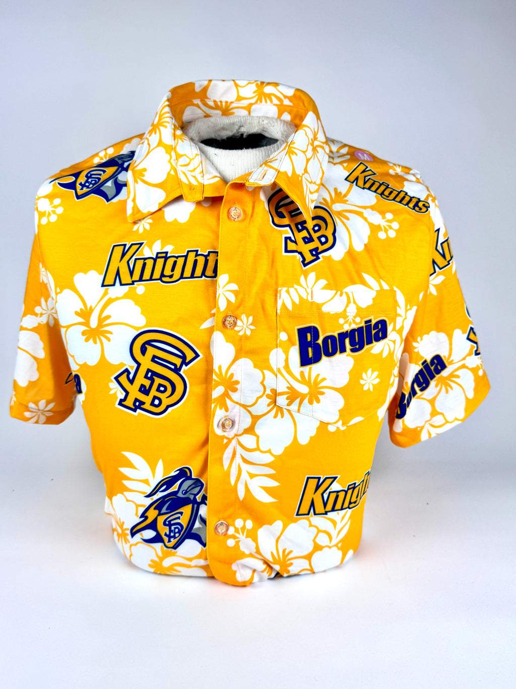 Hawaiian Shirt Borgia in Gold