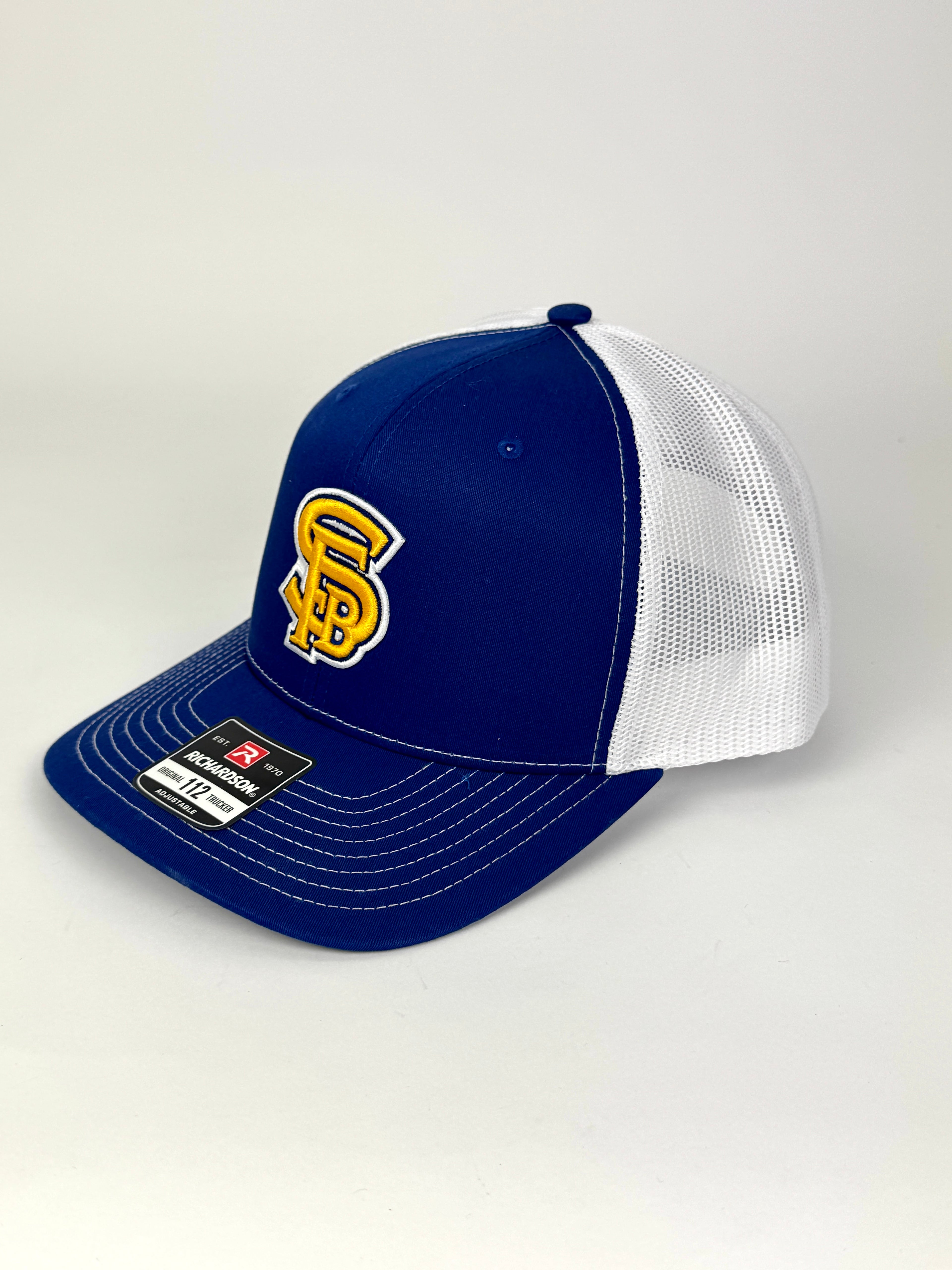 TRUCKER HAT- SFB - Royal/White