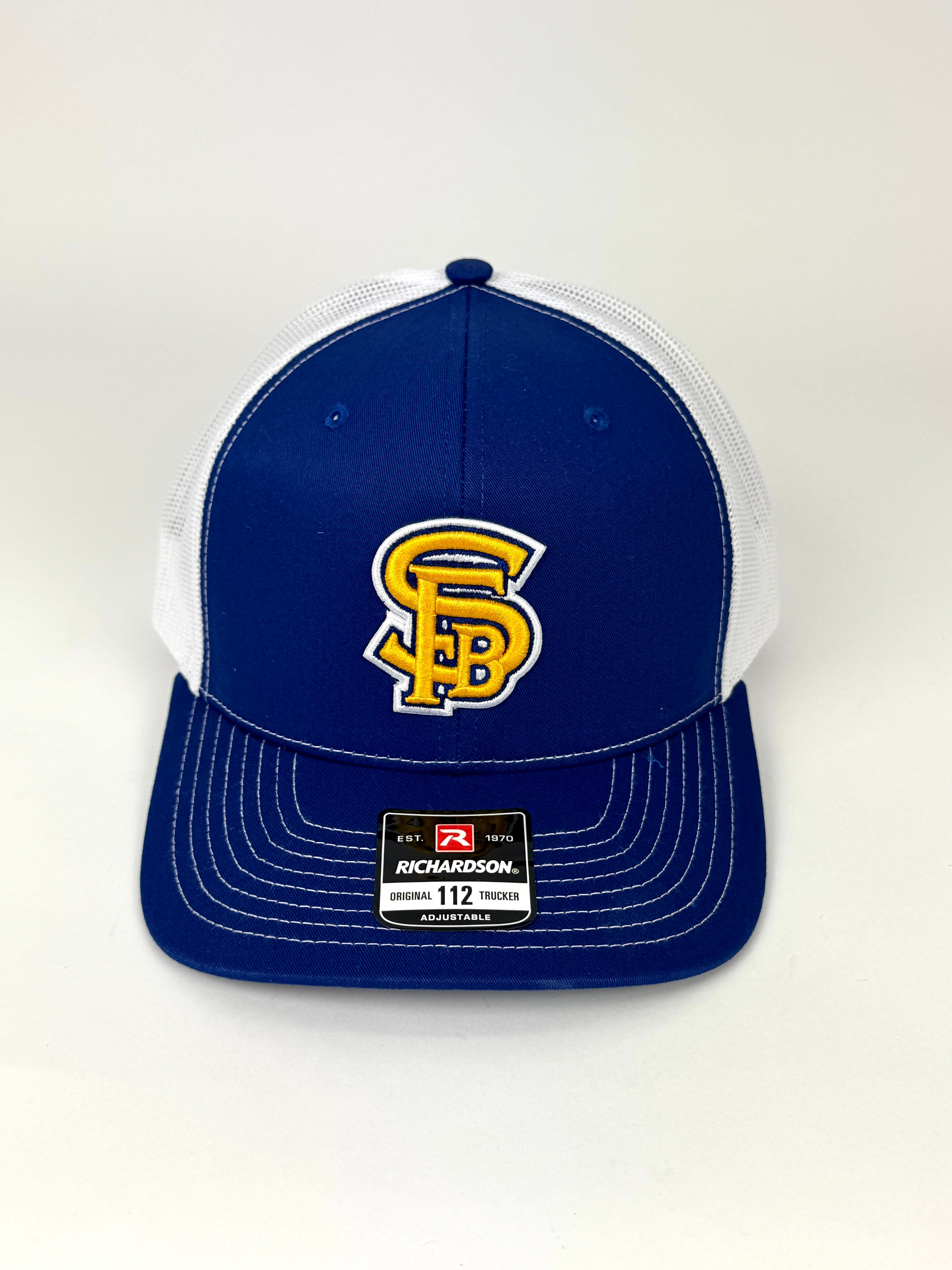 TRUCKER HAT- SFB - Royal/White