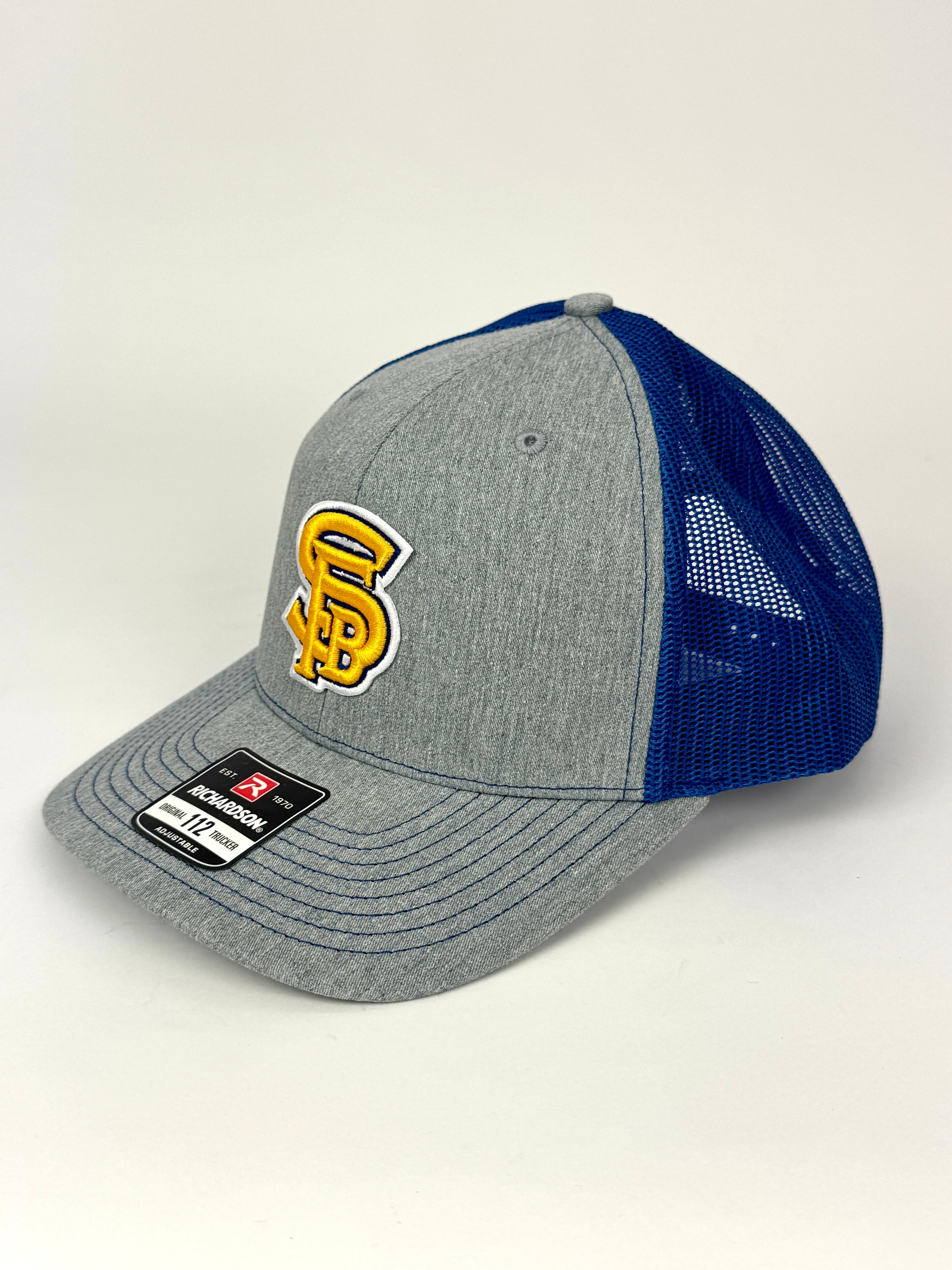 TRUCKER HAT- SFB - Gray/Royal
