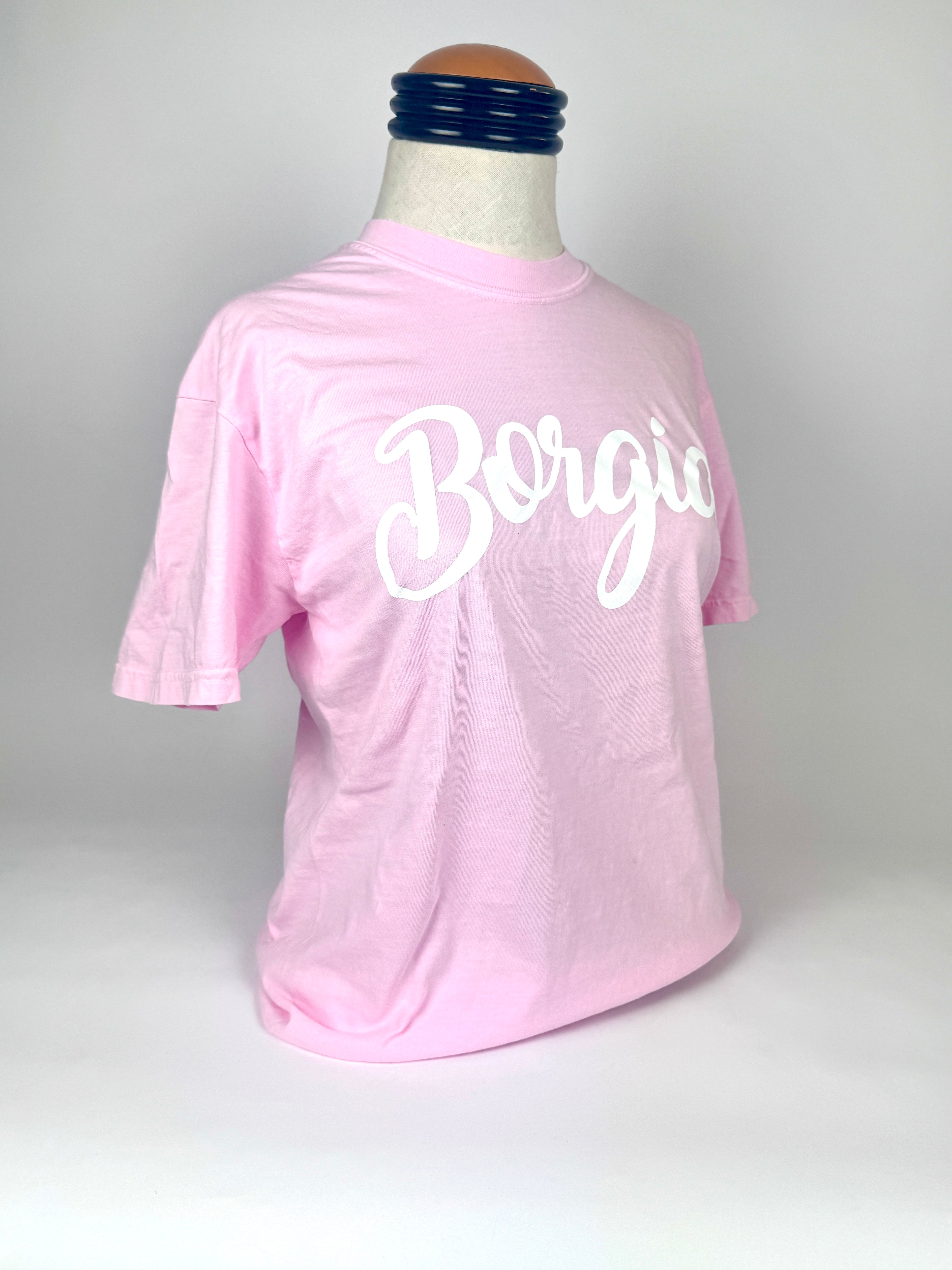 Comfort color BORGIA T-shirt- Light Pink