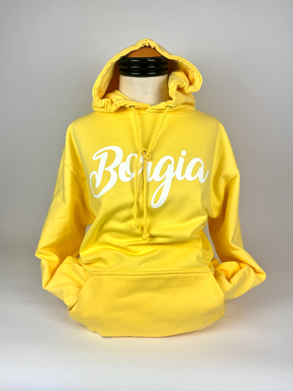 Hoodie Fancy Borgia in Yellow