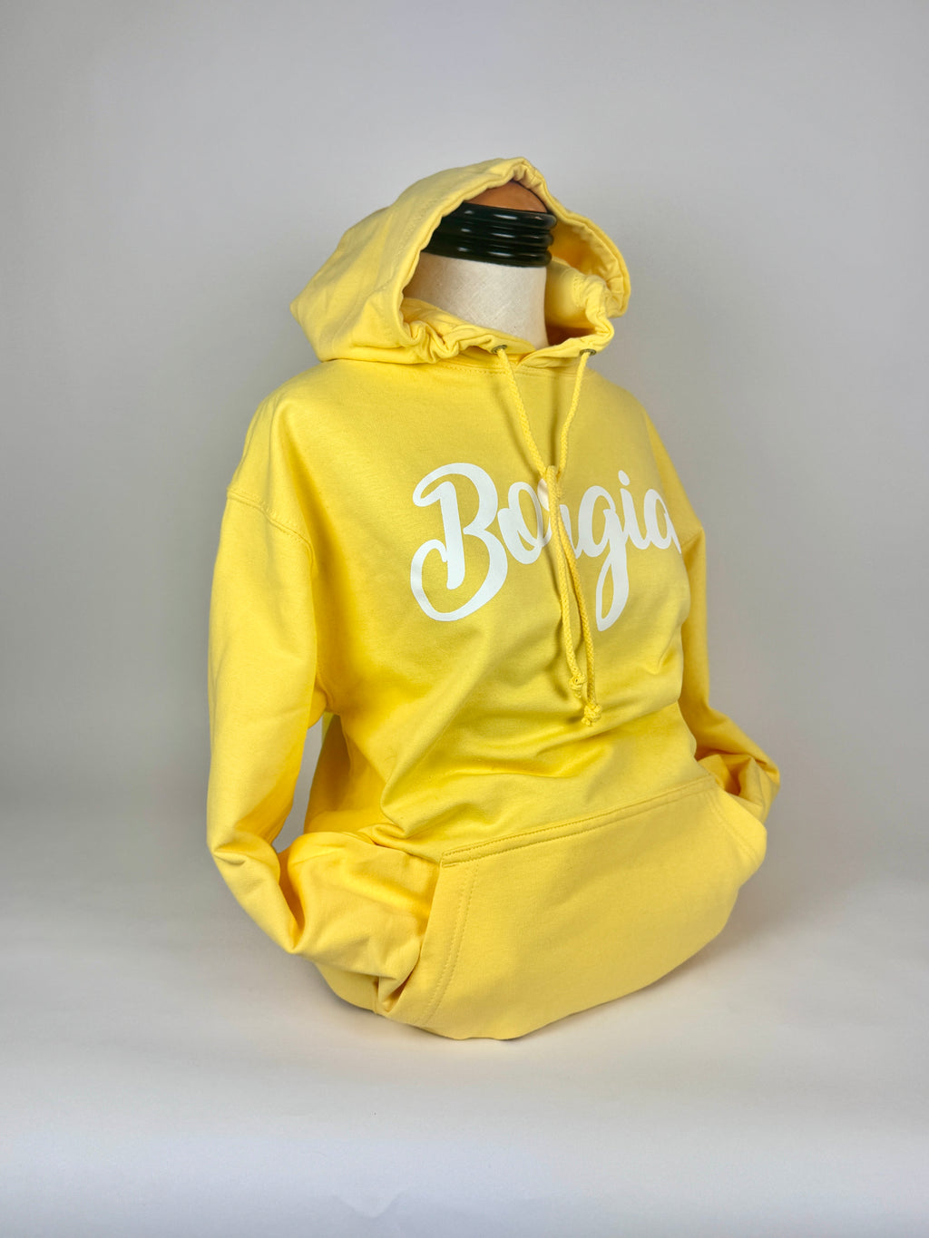 Hoodie Fancy Borgia in Yellow