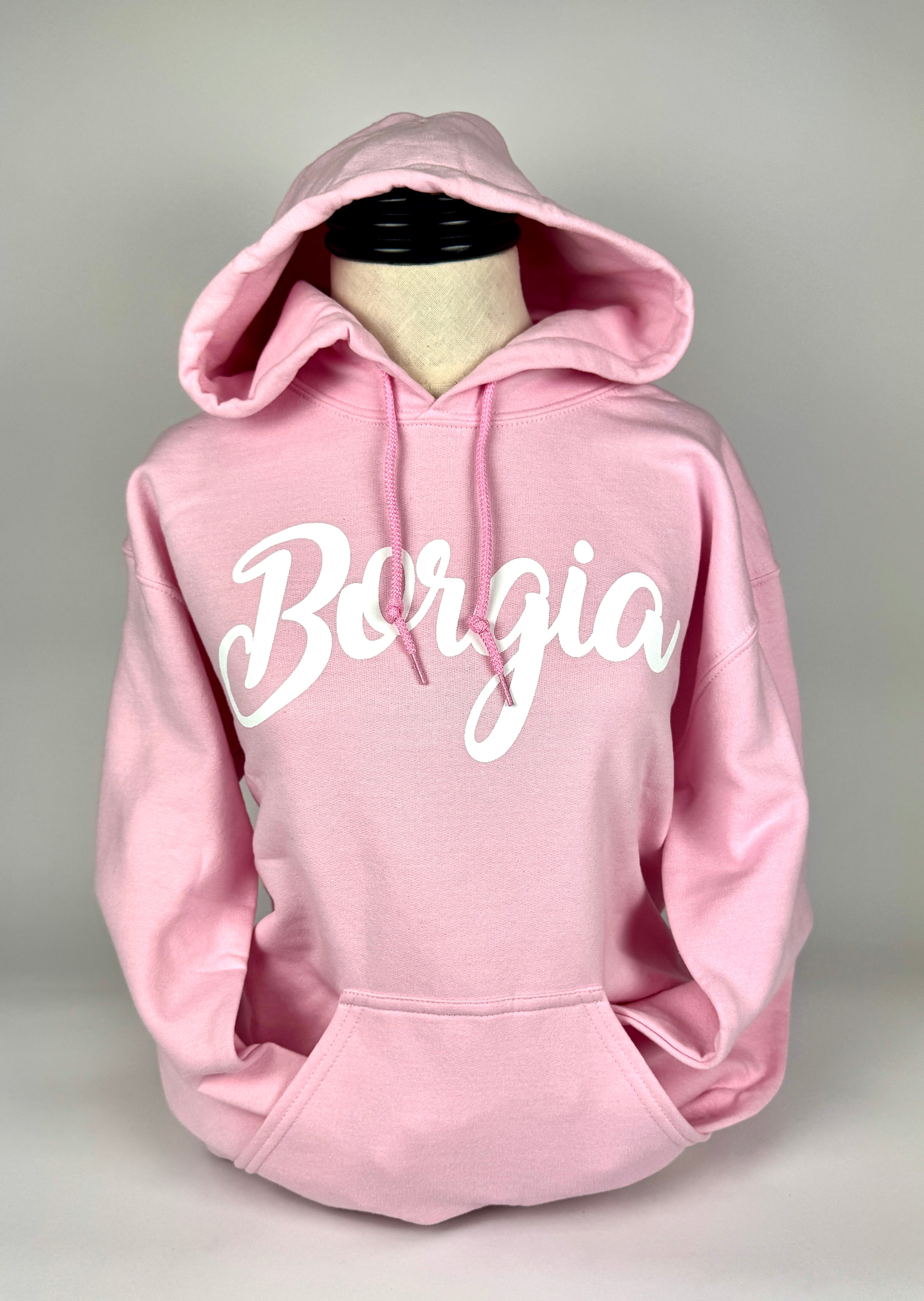 Hoodie - Fancy Borgia - Light Pink