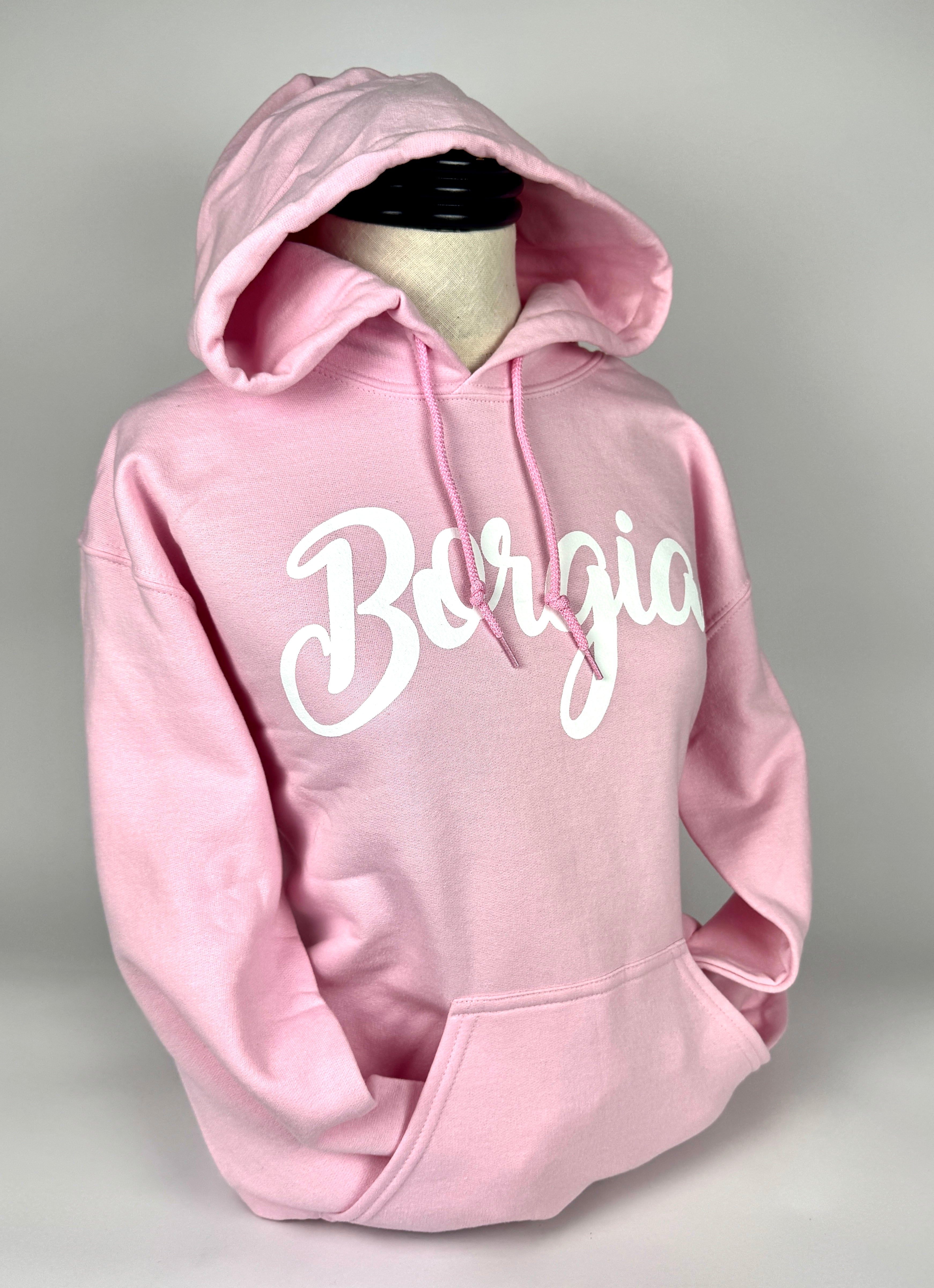 Hoodie - Fancy Borgia - Light Pink