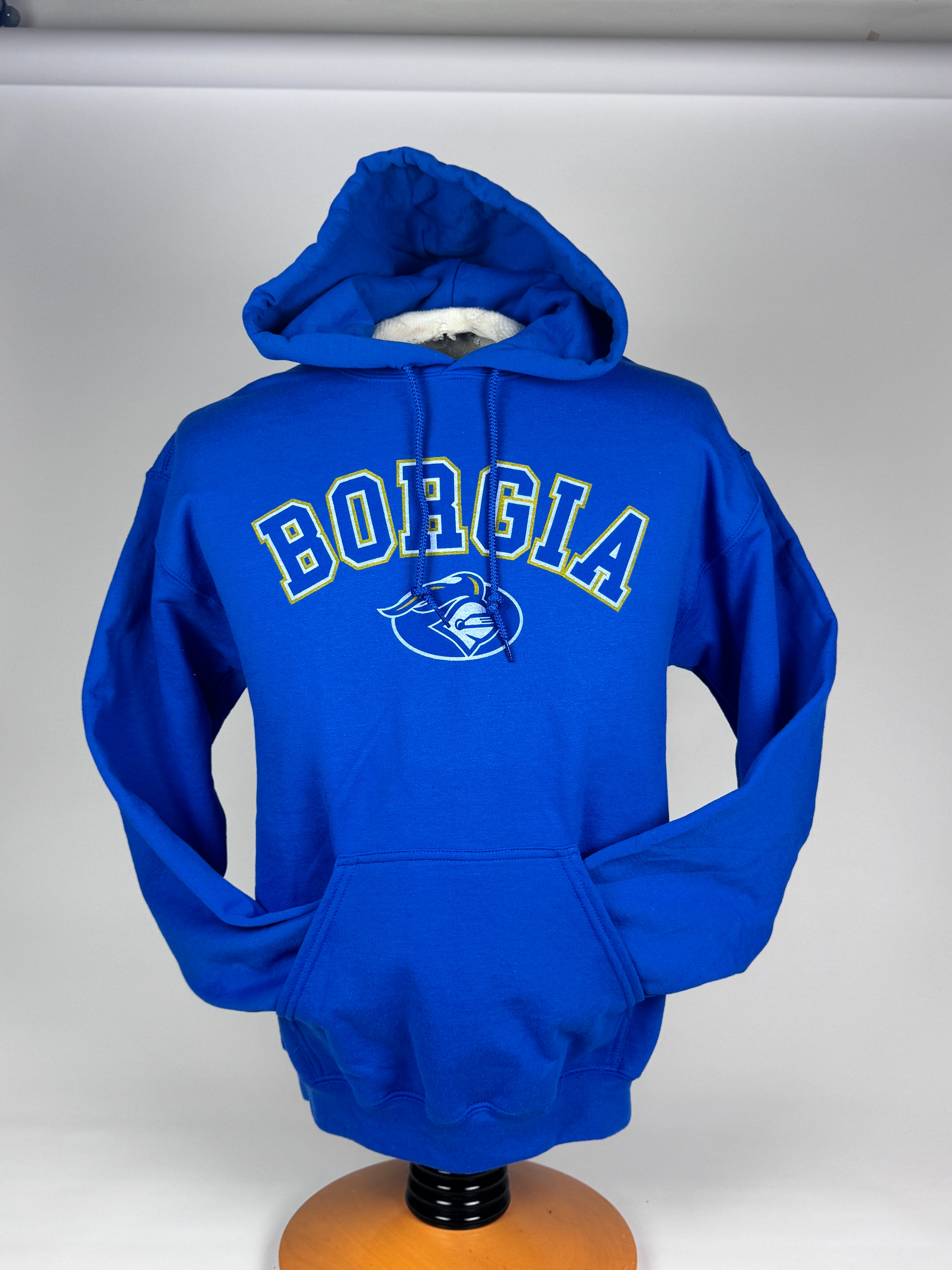 YOUTH HOODIE- oval - Royal