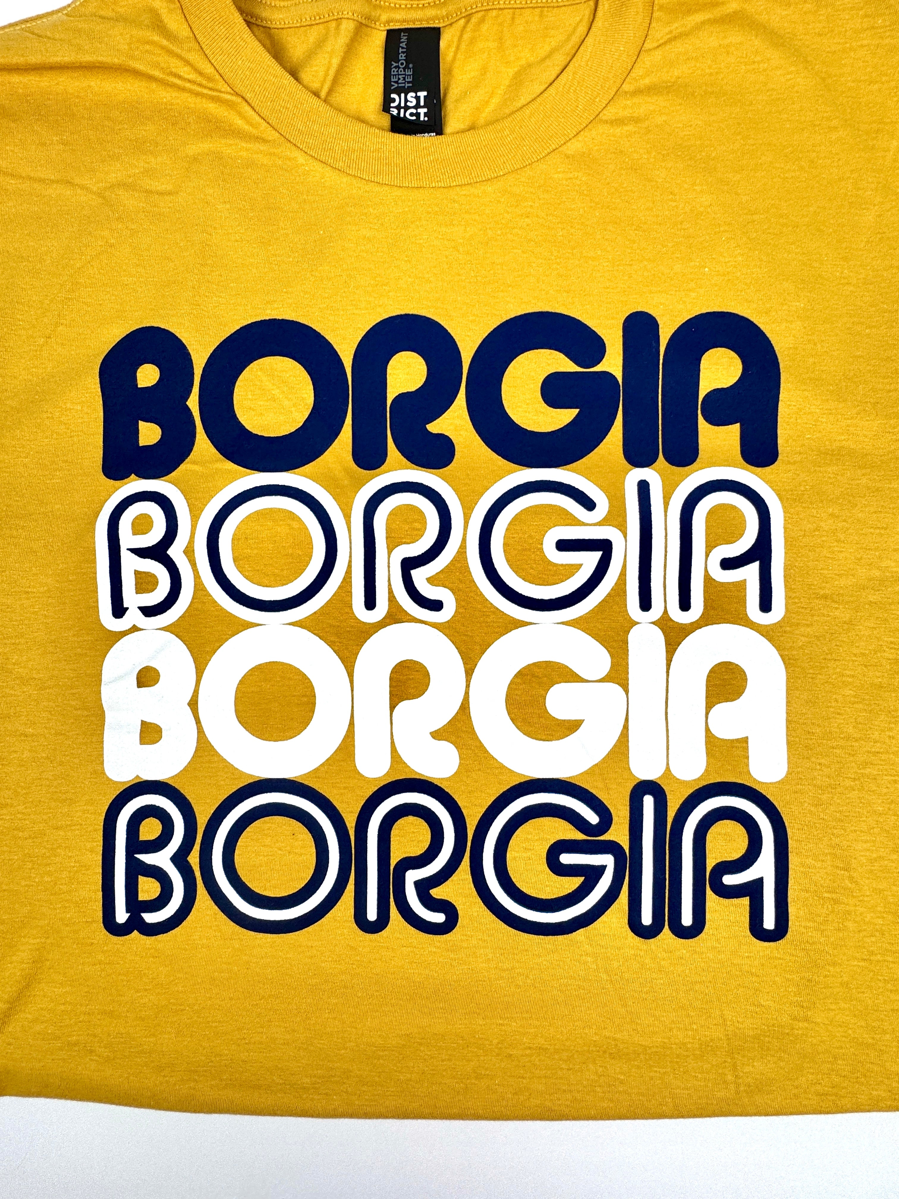 T-Shirt - Borgia x 4- Gold