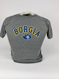 T-Shirt Borgia Oval Knight in Gray