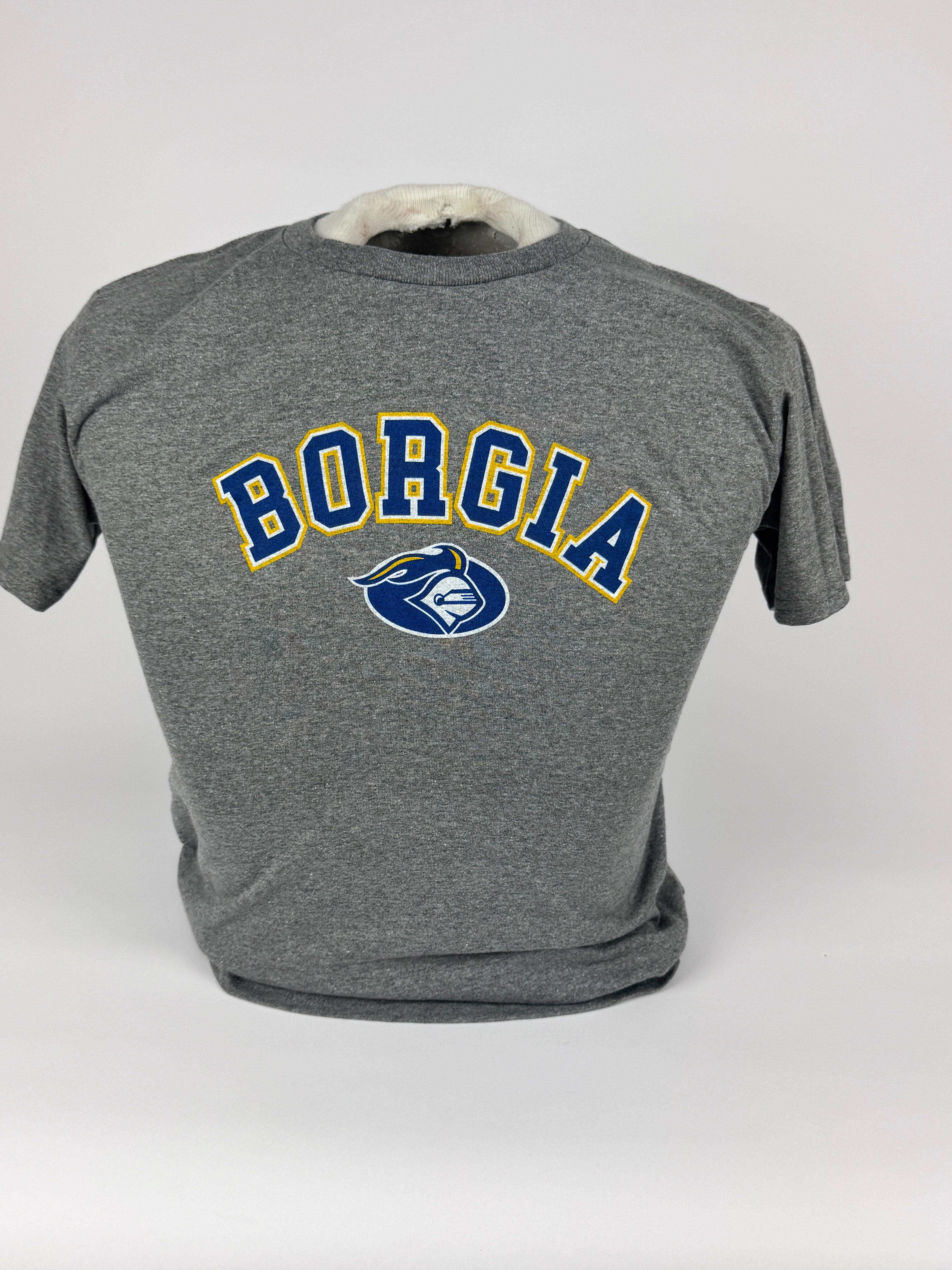 Borgia T-Shirt Oval Knight in Gray