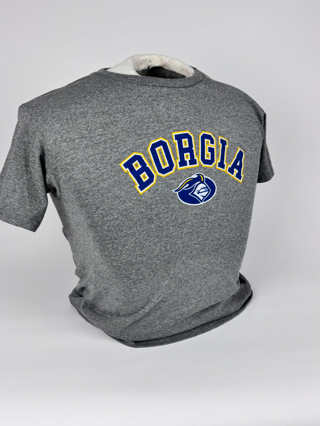 T-Shirt Borgia Oval Knight in Gray