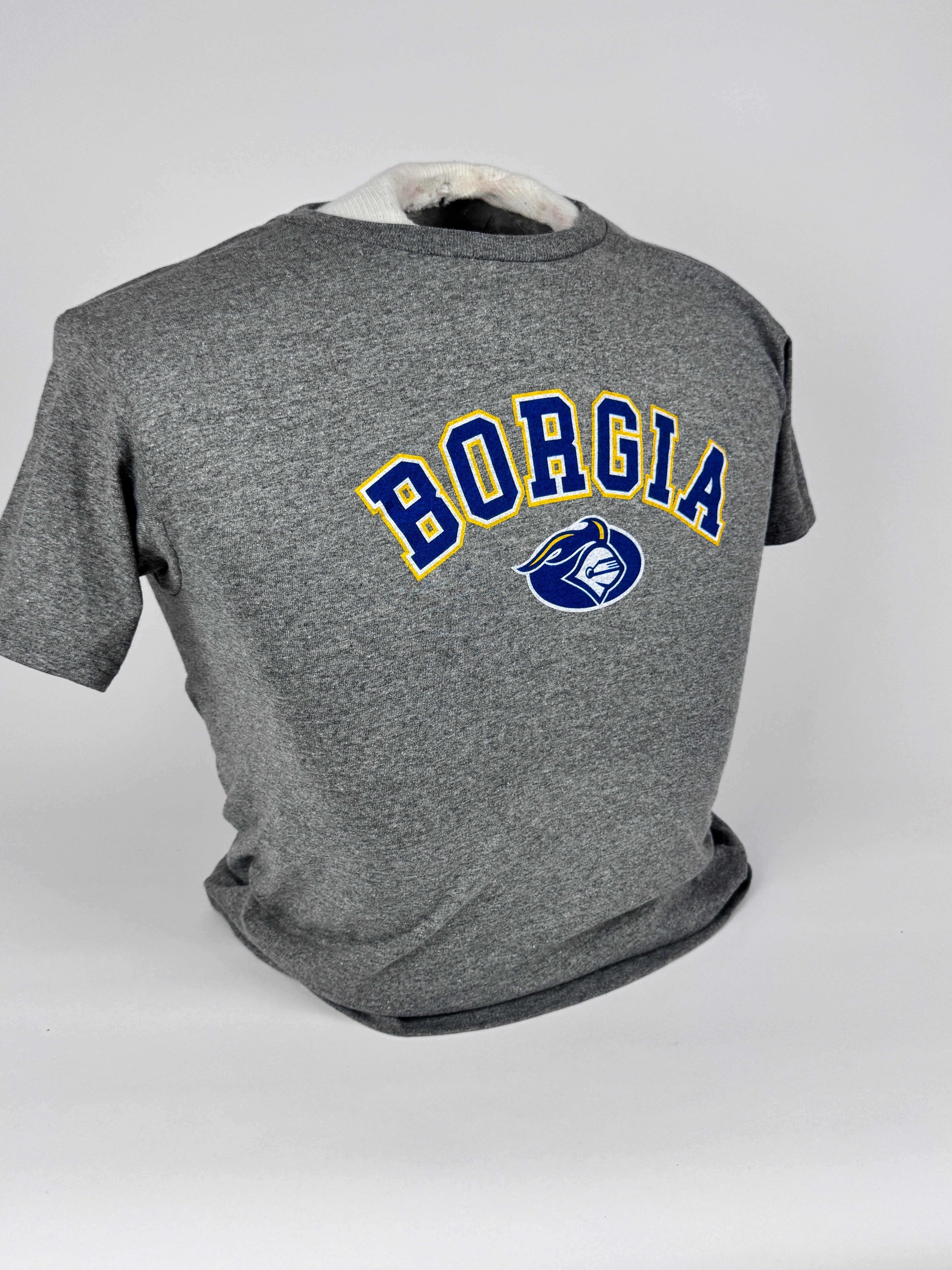 Borgia T-Shirt Oval Knight in Gray
