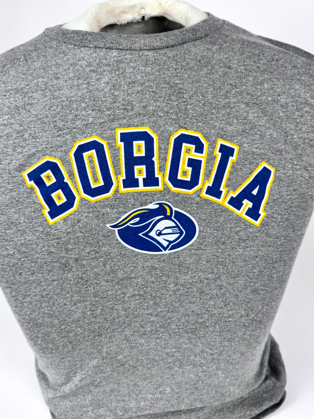 T-Shirt Borgia Oval Knight in Gray