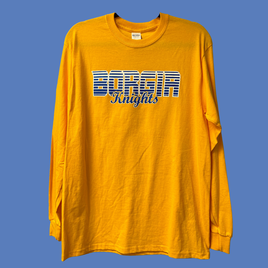 LONG SLEEVE BORGIA KNIGHTS T-SHIRT