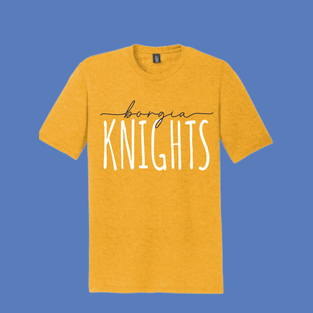 T-SHIRT KNIGHTS Gold