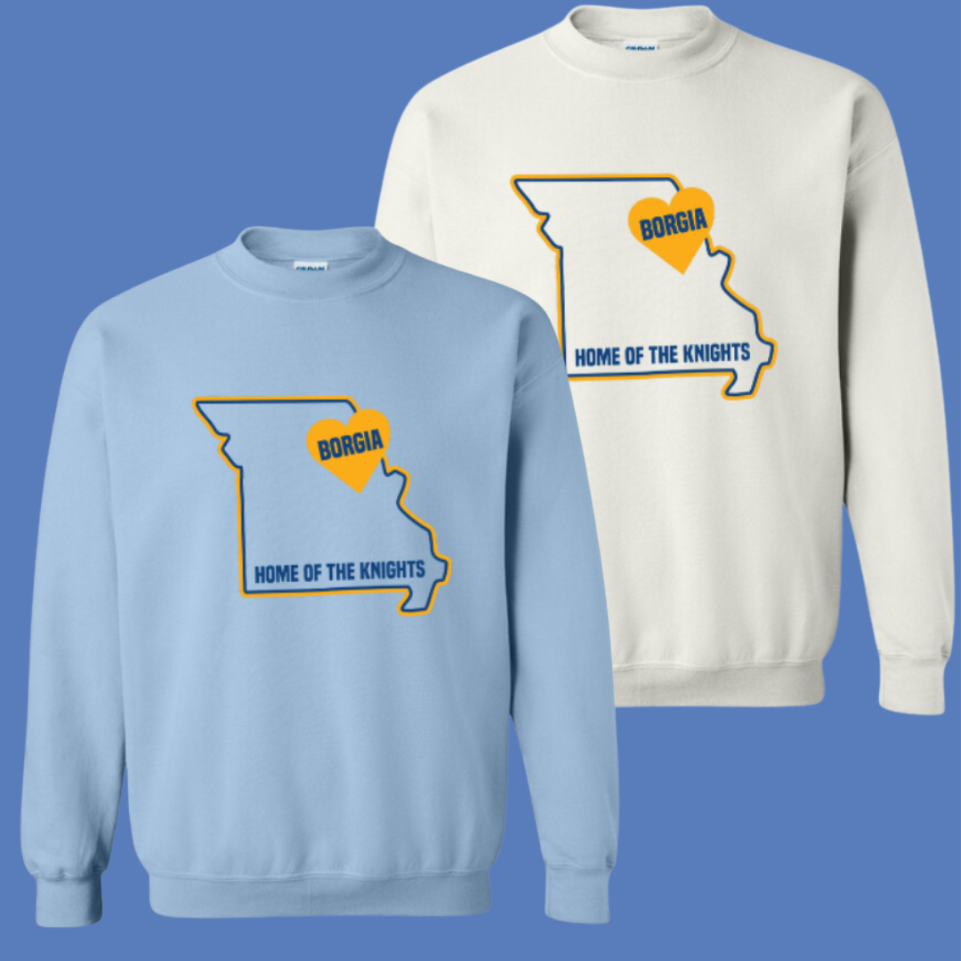 HOME OF THE KNIGHTS CREWNECK